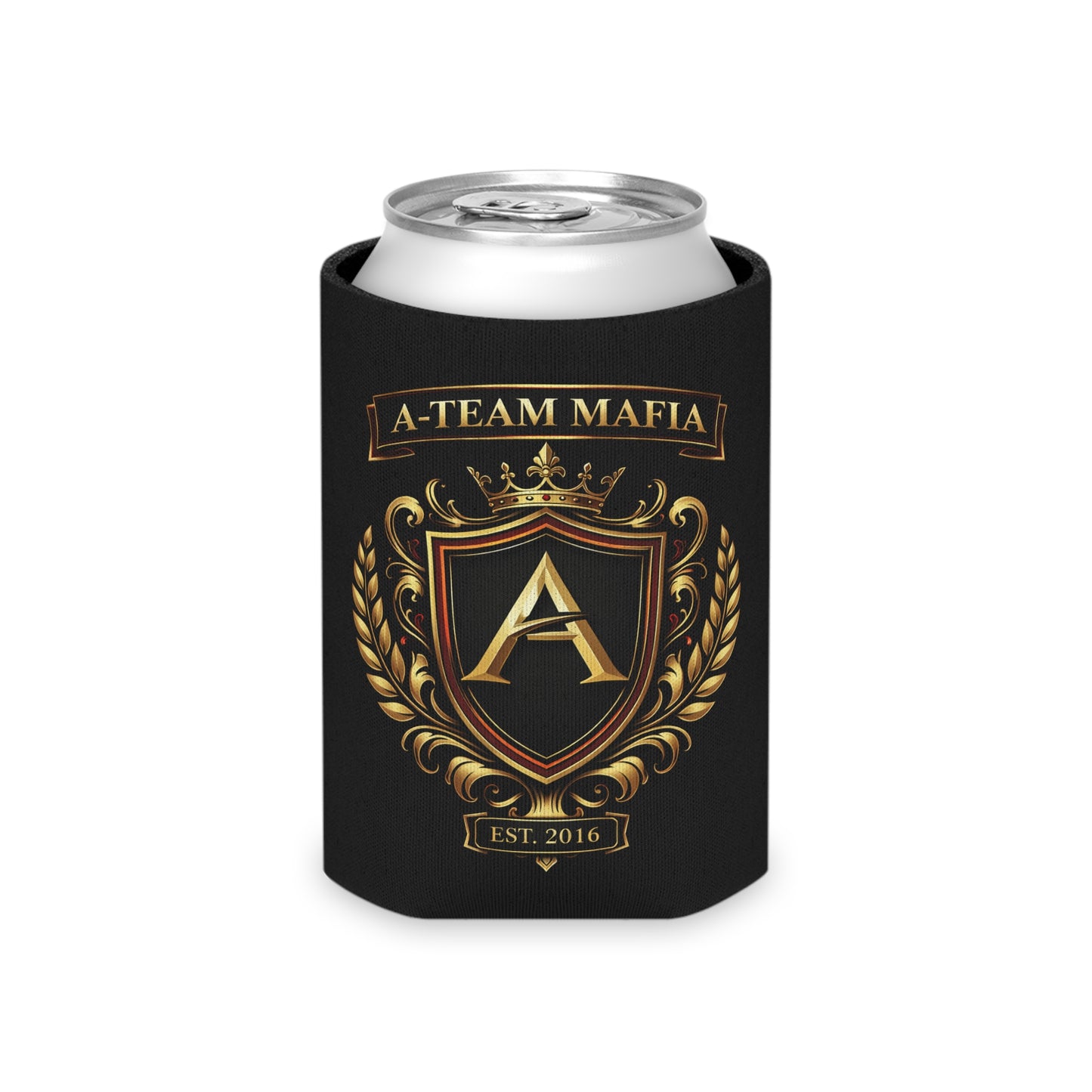 Can Cooler - A-Team Mafia Shield Design